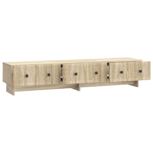 ТВ шкаф Дъб сонома 147 x 34,5 x 30 см Инженерна дървесина