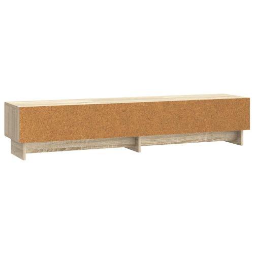 ТВ шкаф Дъб сонома 147 x 34,5 x 30 см Инженерна дървесина