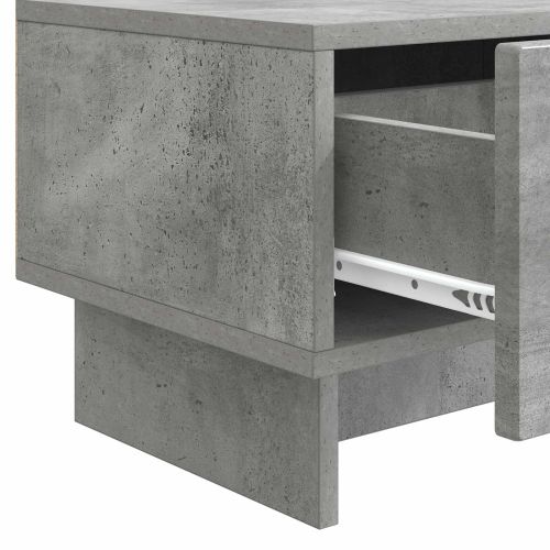 ТВ шкаф Бетонно сиво 147 x 34,5 x 30 см Инженерна дървесина