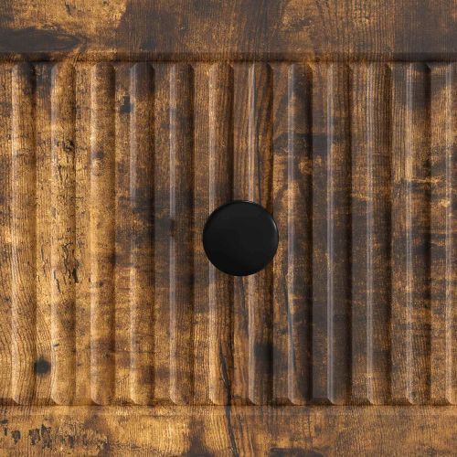 ТВ шкаф Опушен дъб 147 x 34,5 x 30 см Инженерна дървесина