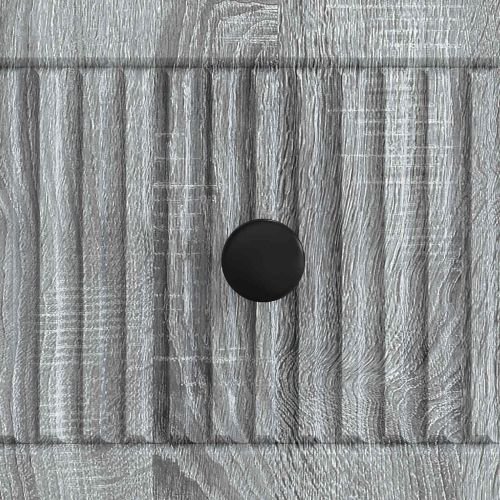ТВ шкаф Сива сонома 147 x 34,5 x 30 см Инженерна дървесина