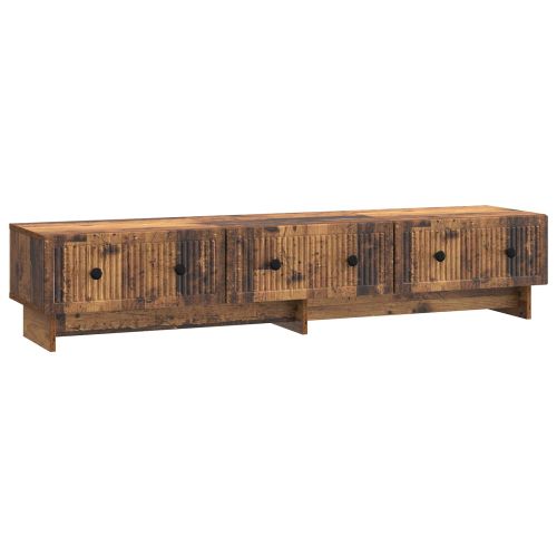 ТВ шкаф Старо дърво 147 x 34,5 x 30 см Инженерна дървесина