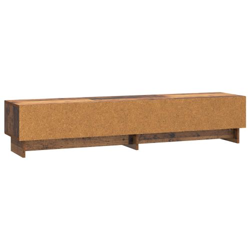 ТВ шкаф Старо дърво 147 x 34,5 x 30 см Инженерна дървесина