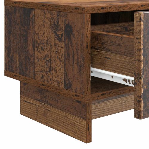 ТВ шкаф Старо дърво 147 x 34,5 x 30 см Инженерна дървесина