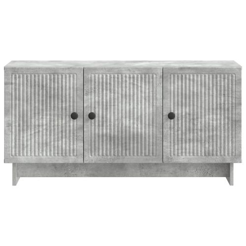ТВ шкаф Бетонно сиво 99 x 34,5 x 50 см Инженерна дървесина