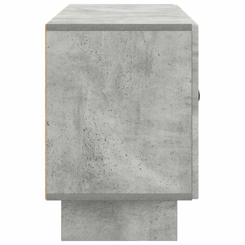 ТВ шкаф Бетонно сиво 99 x 34,5 x 50 см Инженерна дървесина