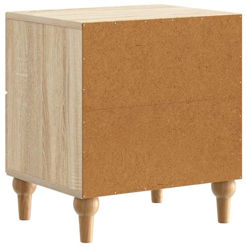 Нощен шкаф с чекмедже 2 pcs Дъб сонома 43 x 34,5 x 48 см