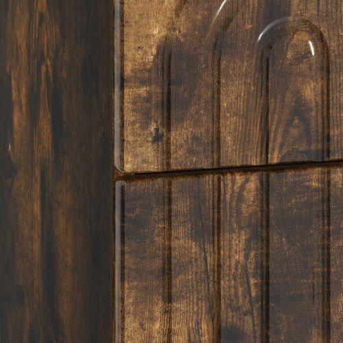 Нощен шкаф с чекмедже 2 pcs Опушен дъб 43 x 34,5 x 48 см