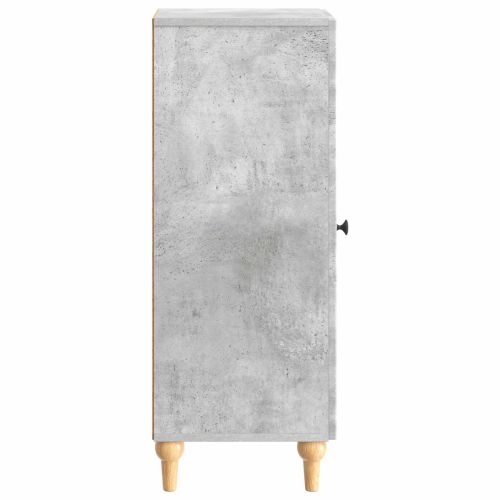 Служебен шкаф Бетонно сиво 33 x 34,5 x 90 см