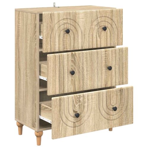 Чекмеджетен шкаф Дъб сонома 66 x 34,5 x 90 см