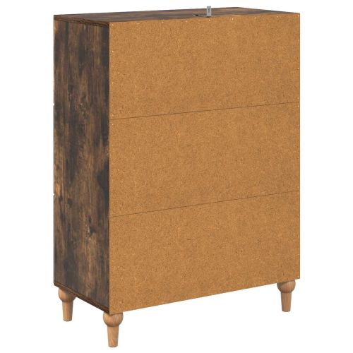 Чекмеджетен шкаф Опушен дъб 66 x 34,5 x 90 см