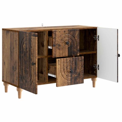 ТВ шкаф Старо дърво 89 x 34,5 x 60 см Инженерна дървесина