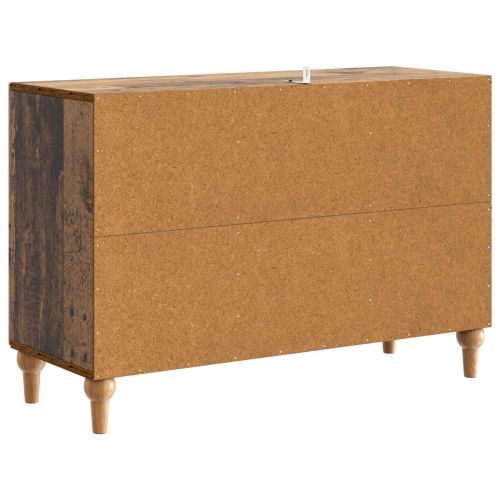 ТВ шкаф Старо дърво 89 x 34,5 x 60 см Инженерна дървесина