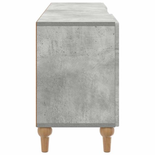 ТВ шкаф Бетонно сиво 150 x 31 x 50 см Инженерна дървесина