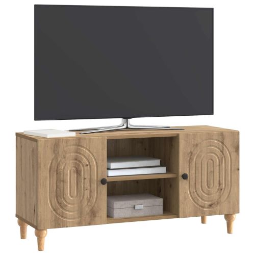 ТВ шкаф Дъб артизан 102 x 34,5 x 50 см Инженерна дървесина