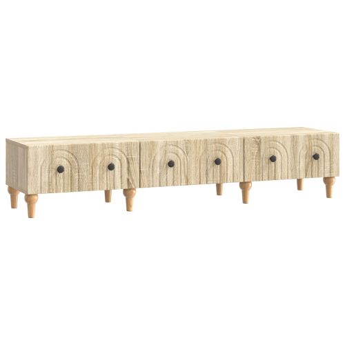 ТВ шкаф Дъб сонома 147 x 34,5 x 30 см Инженерна дървесина