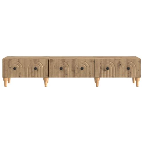 ТВ шкаф Дъб артизан 147 x 34,5 x 30 см Инженерна дървесина
