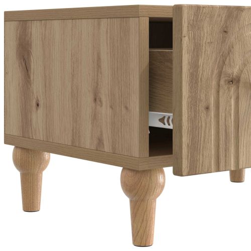 ТВ шкаф Дъб артизан 147 x 34,5 x 30 см Инженерна дървесина