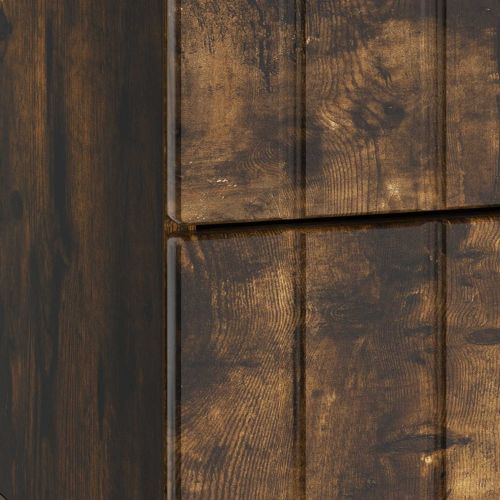 Нощен шкаф с чекмедже 2 pcs Опушен дъб 43 x 34,5 x 49,5 см