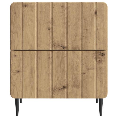 Нощен шкаф с чекмедже 2 pcs Дъб артизан 43 x 34,5 x 49,5 см