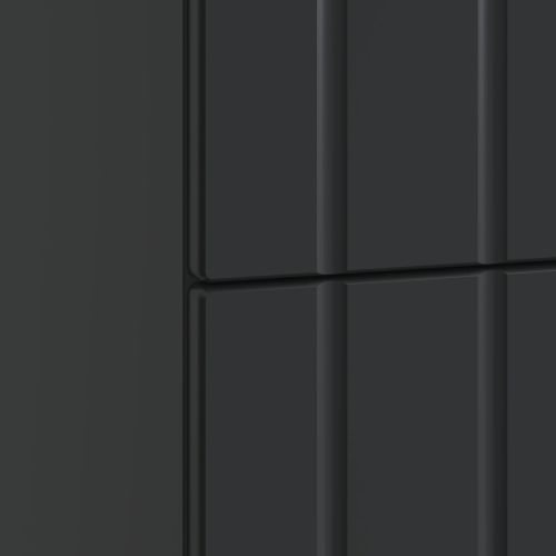 Нощен шкаф Черно 62 x 34,5 x 49,5 см Инженерна дървесина