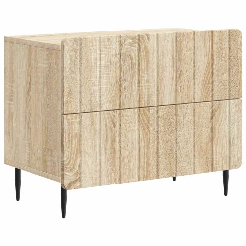 Нощен шкаф Дъб сонома 62 x 34,5 x 49,5 см Инженерна дървесина