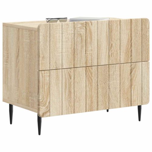 Нощен шкаф Дъб сонома 62 x 34,5 x 49,5 см Инженерна дървесина