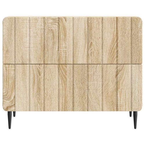Нощен шкаф Дъб сонома 62 x 34,5 x 49,5 см Инженерна дървесина