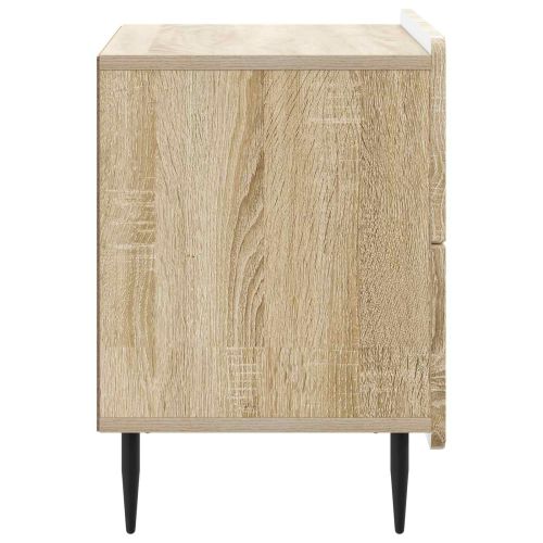 Нощен шкаф Дъб сонома 62 x 34,5 x 49,5 см Инженерна дървесина