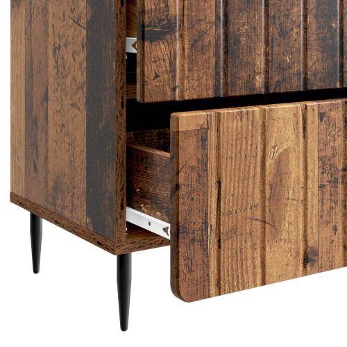Нощен шкаф Старо дърво 62 x 34,5 x 49,5 см Инженерна дървесина