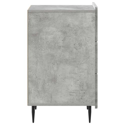 Нощен шкаф Бетонно сиво 43x 41 x 68 см Инженерна дървесина
