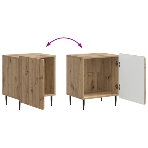 Нощен шкаф 2 pcs Дъб артизан 43 x 34,5 x 52 см