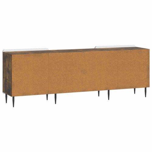 ТВ шкаф Опушен дъб 150 x 31 x 52 см Инженерна дървесина