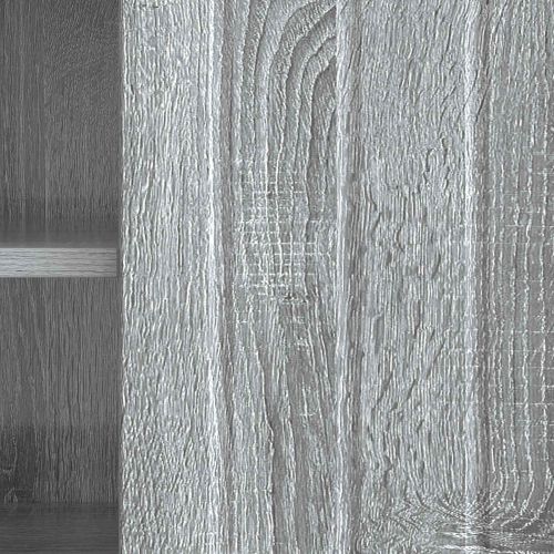 ТВ шкаф Сива сонома 150 x 31 x 52 см Инженерна дървесина