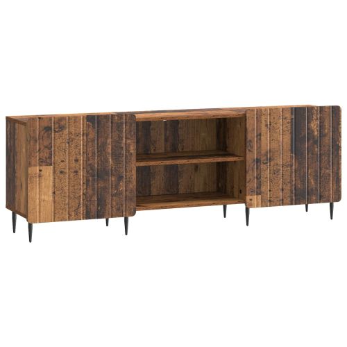 ТВ шкаф Старо дърво 150 x 31 x 52 см Инженерна дървесина