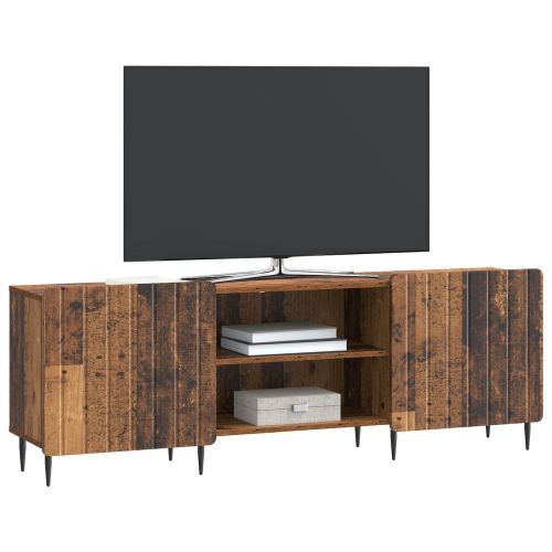 ТВ шкаф Старо дърво 150 x 31 x 52 см Инженерна дървесина