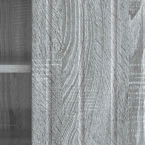 ТВ шкаф Сива сонома 102 x 34,5 x 52 см Инженерна дървесина