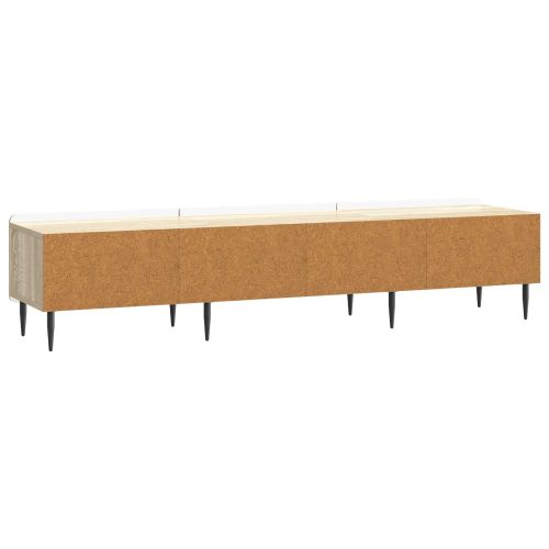 ТВ шкаф Дъб сонома 147 x 34,5 x 32 см Инженерна дървесина