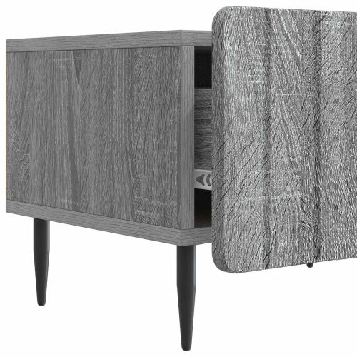 ТВ шкаф Сива сонома 147 x 34,5 x 32 см Инженерна дървесина