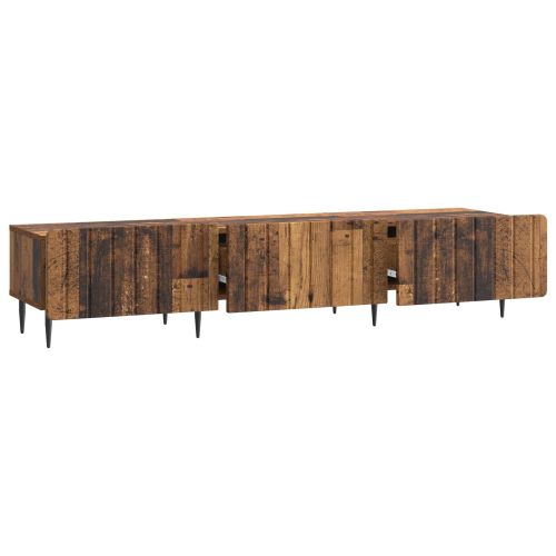 ТВ шкаф Старо дърво 147 x 34,5 x 32 см Инженерна дървесина