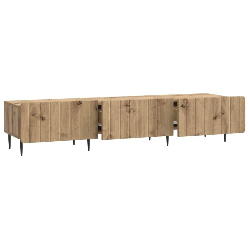 ТВ шкаф Дъб артизан 147 x 34,5 x 32 см Инженерна дървесина