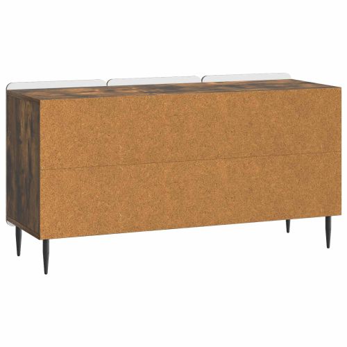 ТВ шкаф Опушен дъб 99 x 34,5 x 52 см Инженерна дървесина