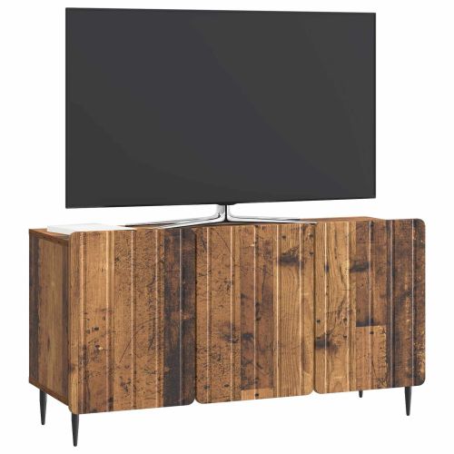 ТВ шкаф Старо дърво 99 x 34,5 x 52 см Инженерна дървесина