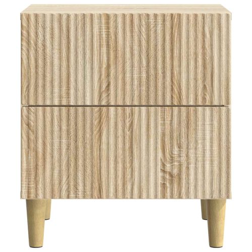 Нощен шкаф с чекмедже 2 pcs Дъб сонома 43 x 34,5 x 48 см