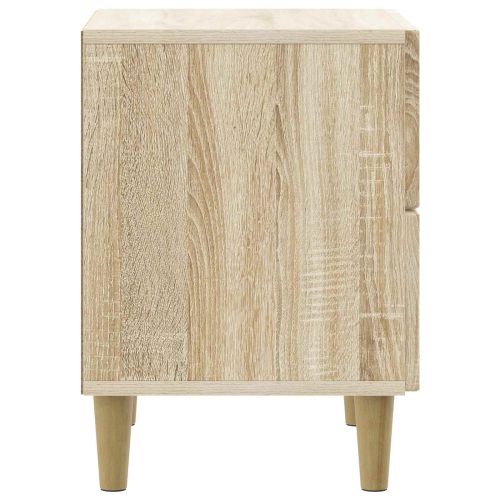 Нощен шкаф с чекмедже 2 pcs Дъб сонома 43 x 34,5 x 48 см