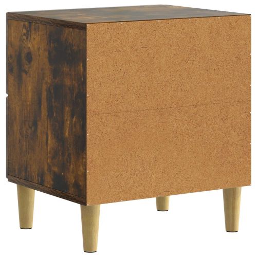 Нощен шкаф с чекмедже 2 pcs Опушен дъб 43 x 34,5 x 48 см