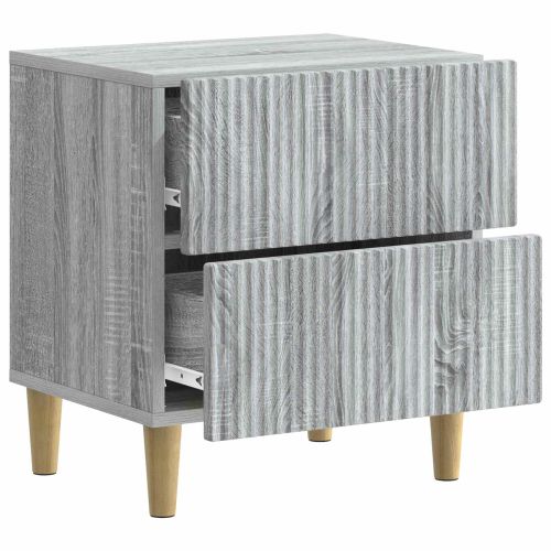 Нощен шкаф Сива сонома 43 x 34,5 x 48 см Инженерна дървесина