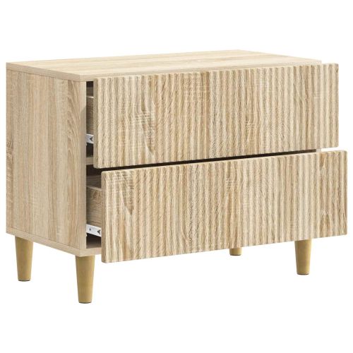 Нощен шкаф Дъб сонома 62 x 34,5 x 48 см Инженерна дървесина