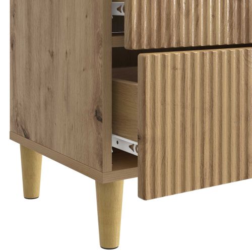 Нощен шкаф Дъб артизан 62 x 34,5 x 48 см Инженерна дървесина