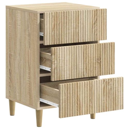 Нощен шкаф Дъб сонома 43 x 41 x 66,5 см Инженерна дървесина